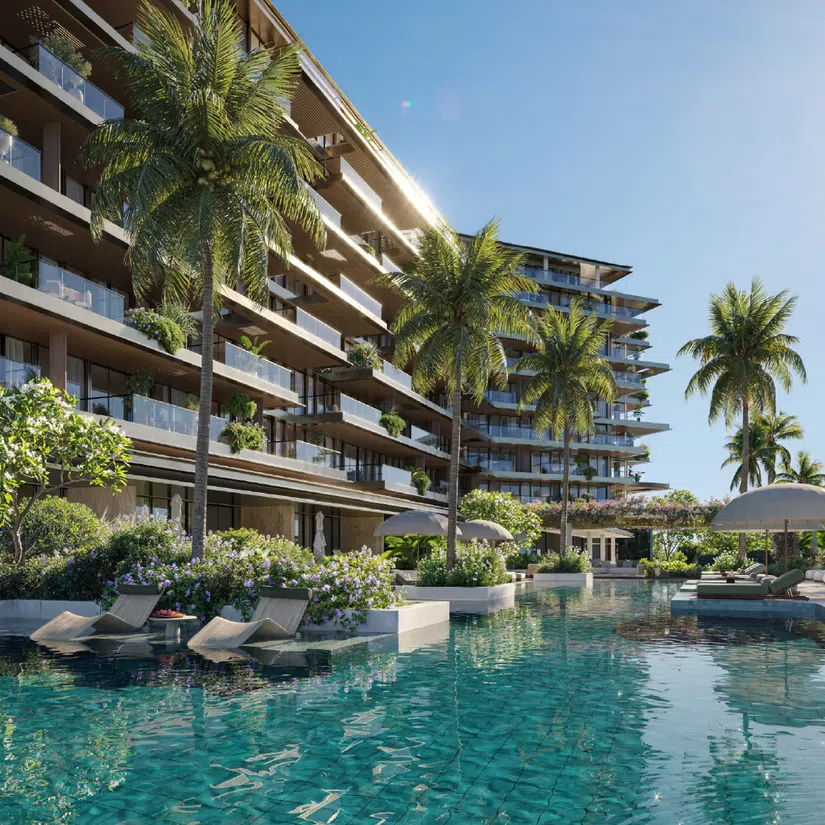 Cheval Residences in Dubai Islands: wood textures — image 6