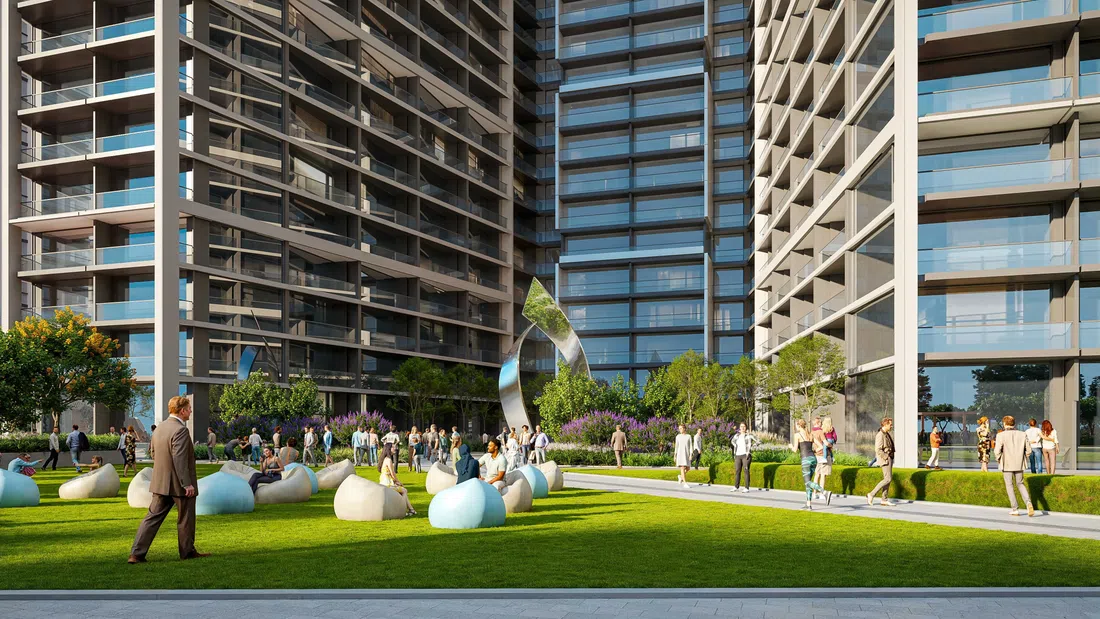 Jebel Ali First'deki The Serene at Sobha Central: yoga alanları — 5. fotoğraf