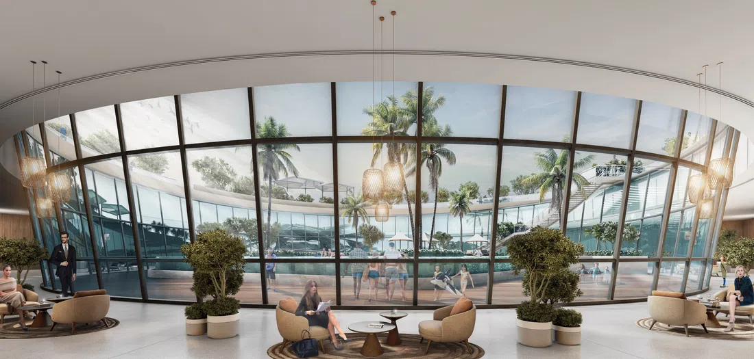 Dubai Motor City'deki Sobha Solis Tower C: ortak çalışma alanları — 10. fotoğraf