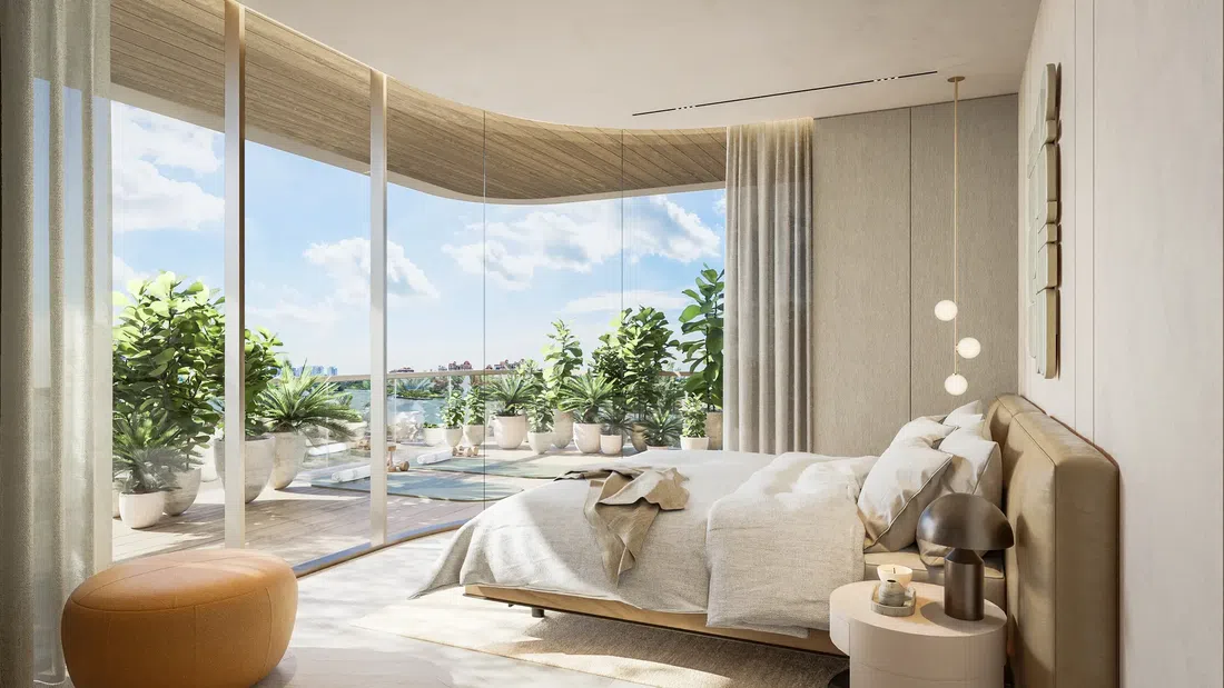 Dubai Islands'deki Avida Residences: yoga alanları — 11. fotoğraf