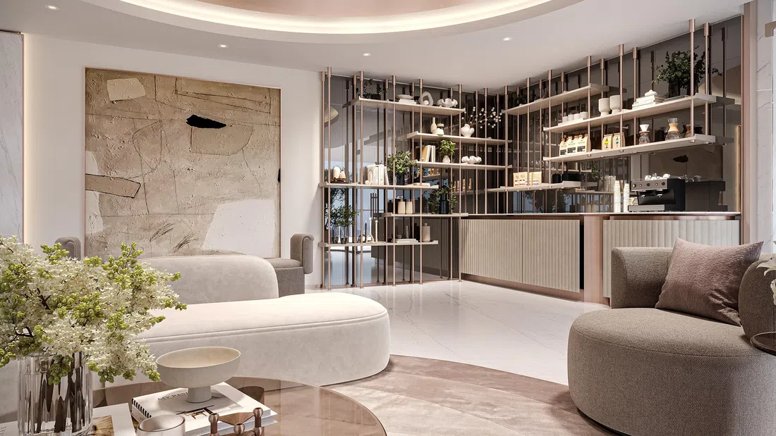 Dubailand Residence Complex'deki CYBÈLE by Wadan: geniş cam — 12. fotoğraf