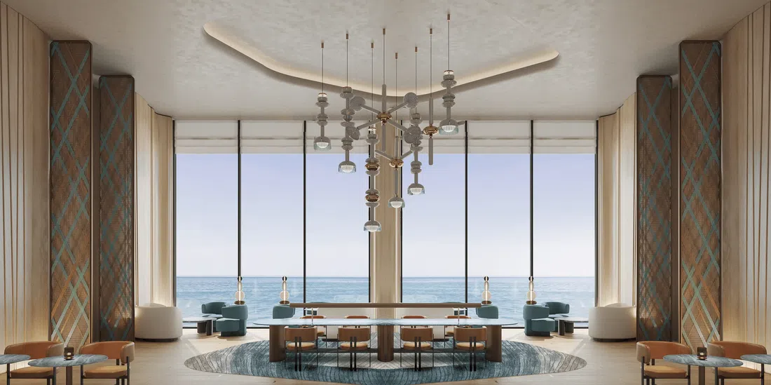 W Hotel & Residences in Al Marjan Island: sculpted architecture — image 7
