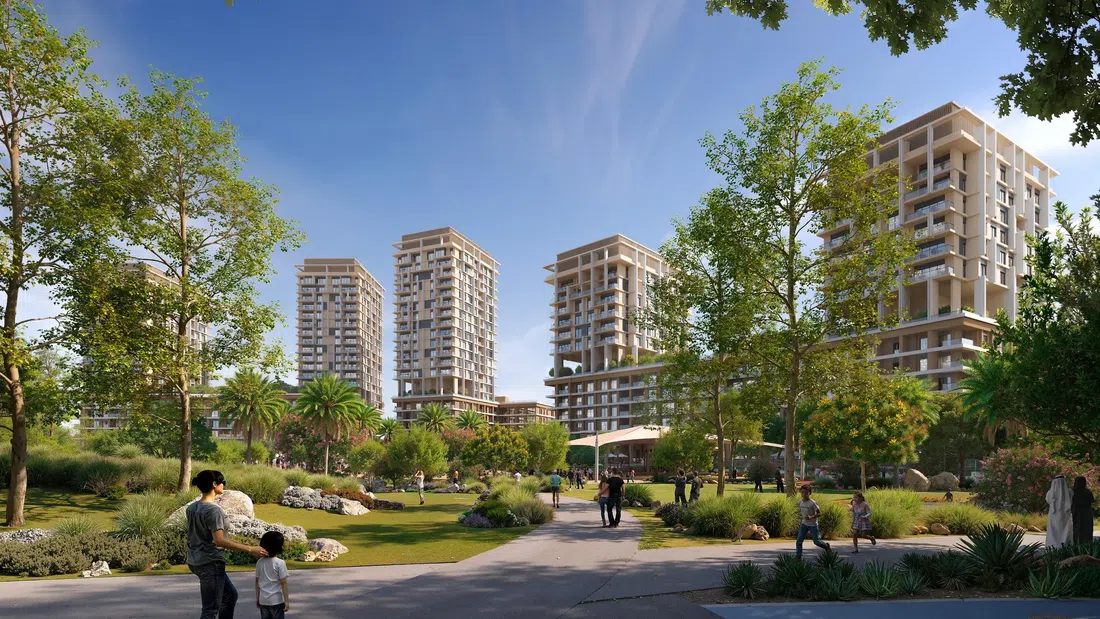 Boulevard Park 1 in Wasl Gate: landscaped gardens — image 9