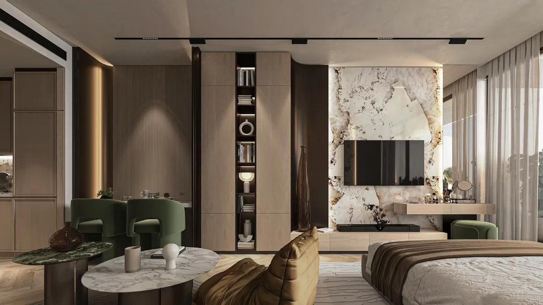 Sky Line in Dubailand Residence Complex: cinema amenities — image 8