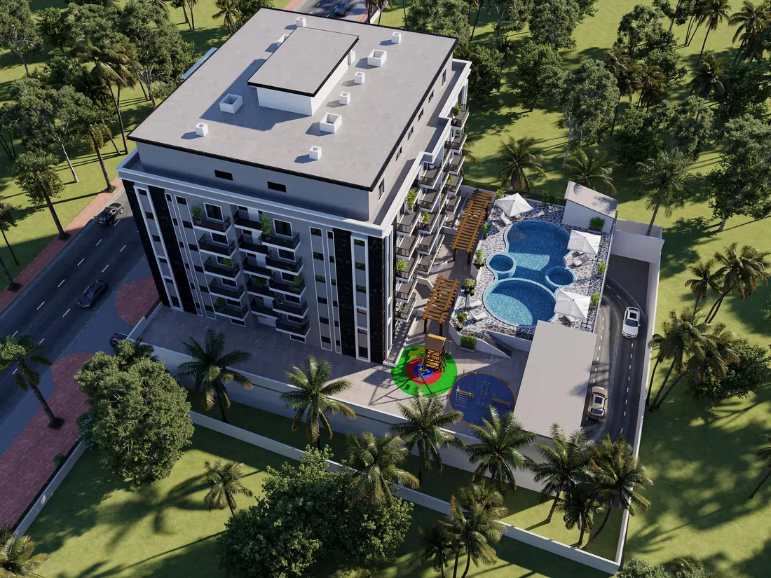 Moonsa Residences في ورسان 4: مساحات على السطح — صورة 2