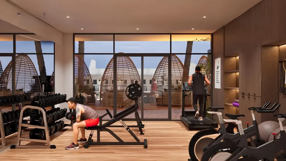 Avana Residences in JVC: yoga spaces — image 3