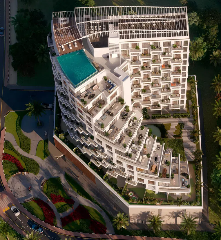 Dubai Islands'deki JW Marriott Residences: çatı alanları — 12. fotoğraf