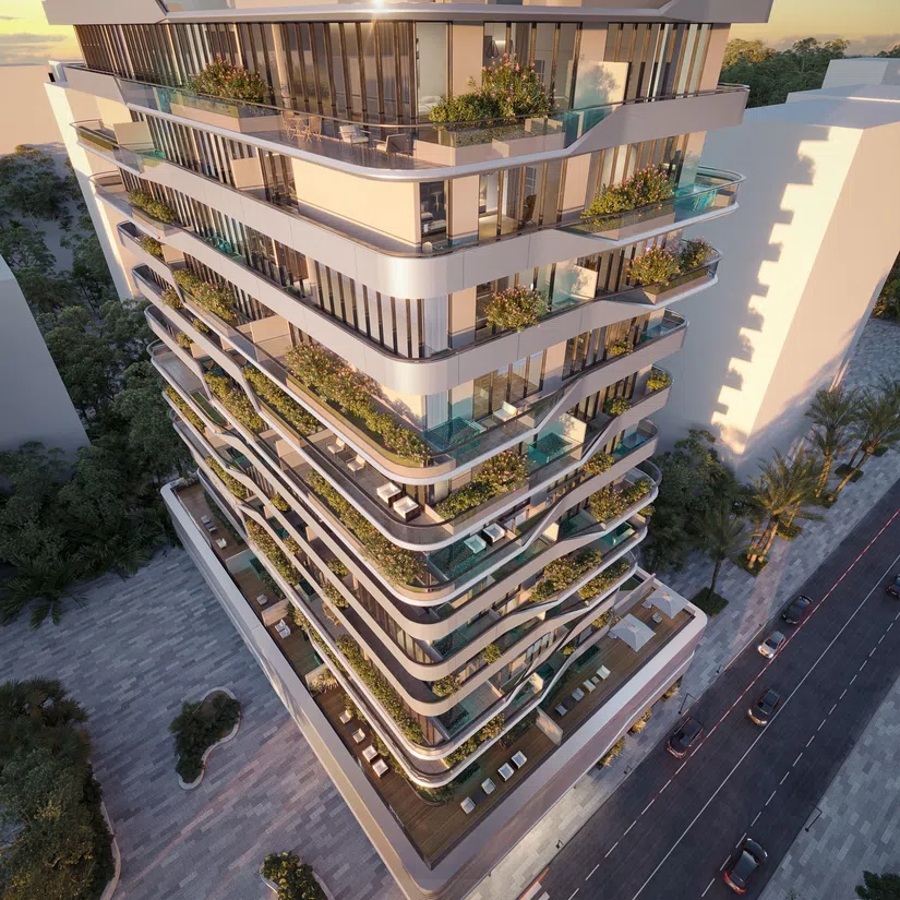 Dubai Islands'deki Bayview Boulevard: çatı alanları — 3. fotoğraf