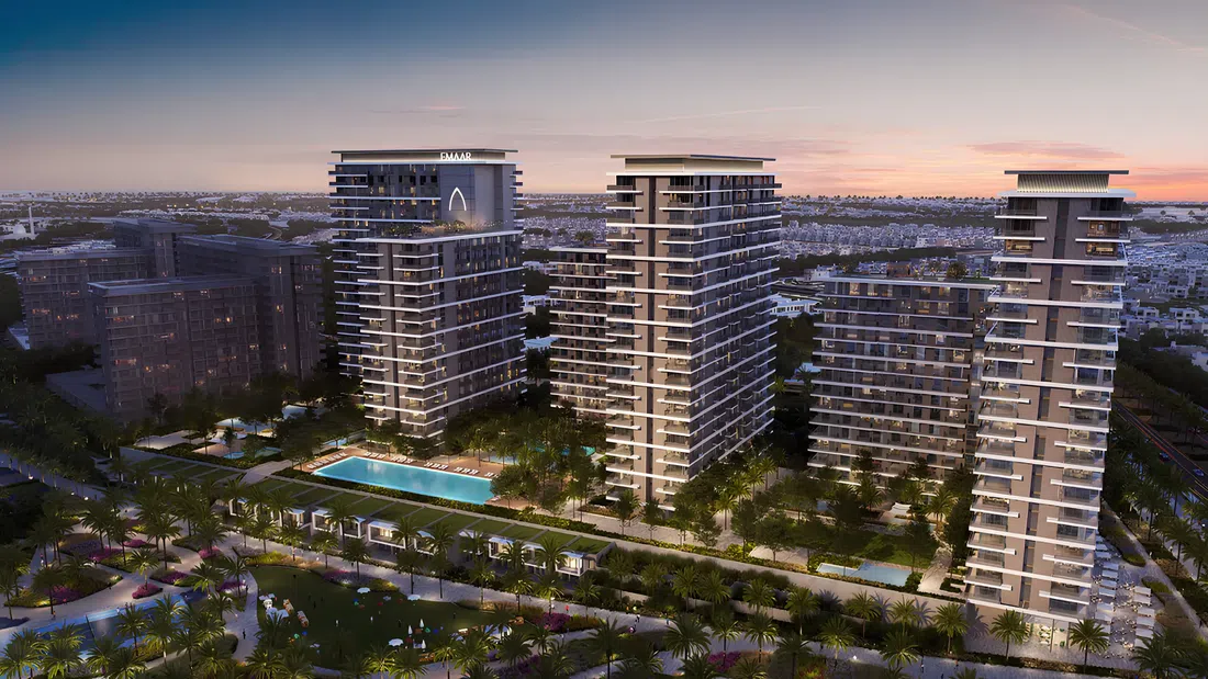 Dubai Hills'deki Palace Residences Dubai Hills Estate: peyzajlı bahçeler — 2. fotoğraf