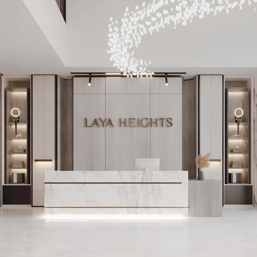 Laya Heights in Dubai Studio City: landscaped gardens — image 2
