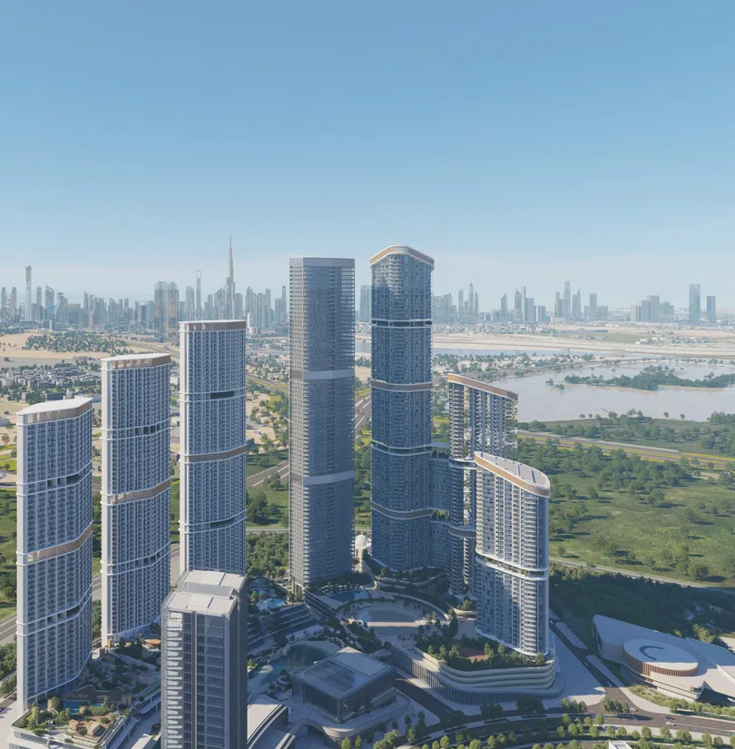 Sobha Hartland 2'deki Skyscape Aura: peyzajlı bahçeler — 6. fotoğraf