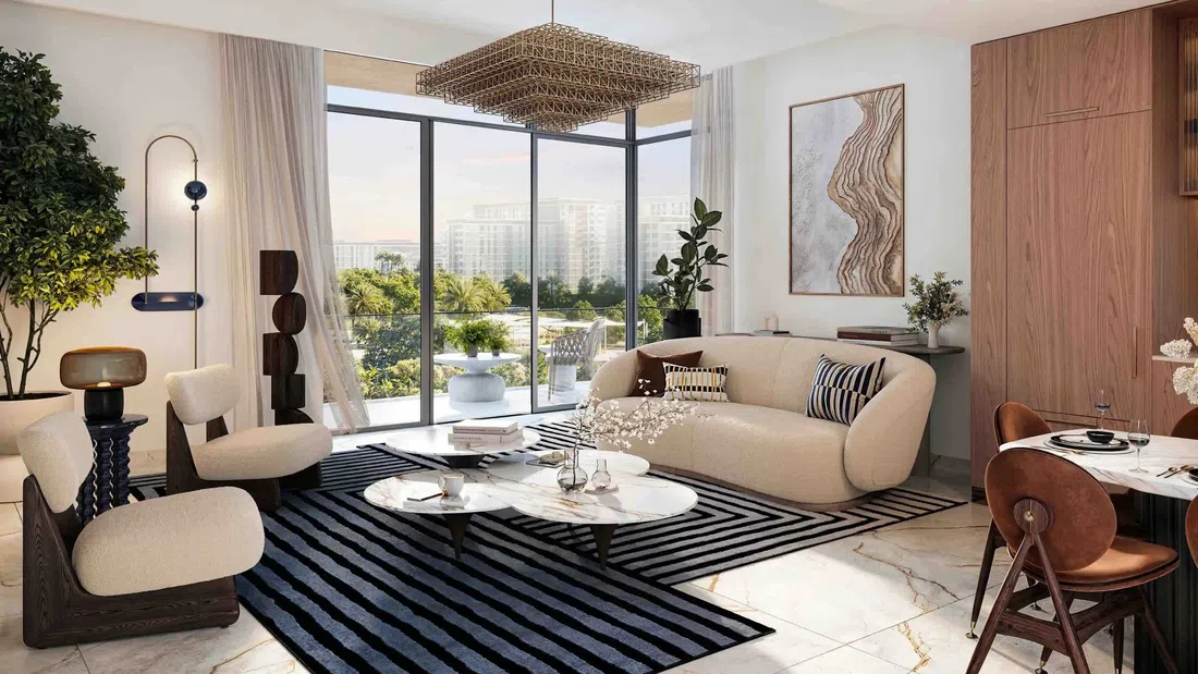 Address Residences Dubai Hills Estate في دبي هيلز: مساحات على السطح — صورة 6