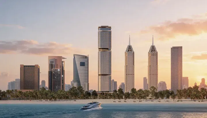 Dubai Internet City'deki Iconic Tower: doğal yüzeyler — 3. fotoğraf