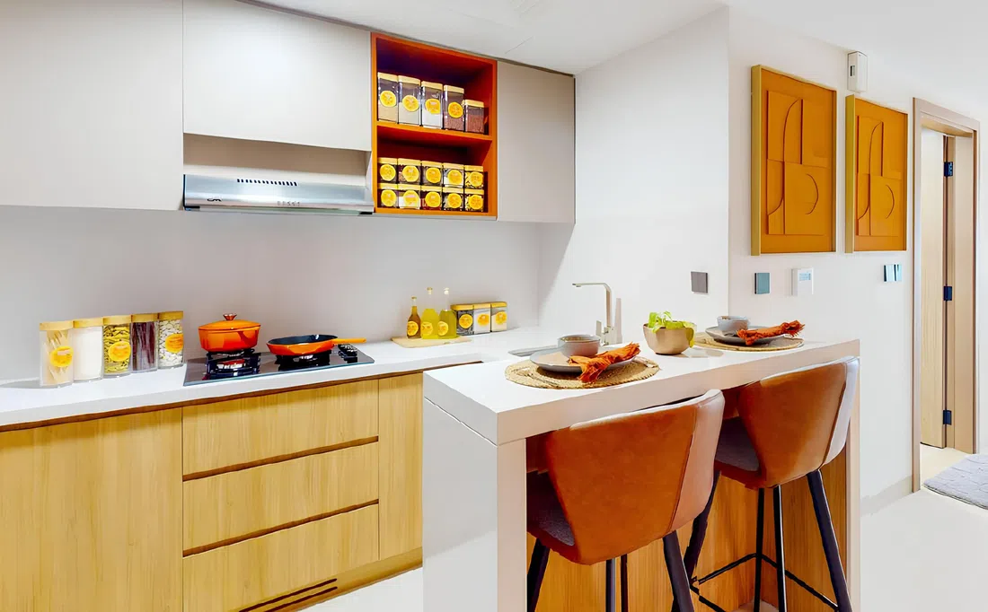 JVT bölgesindeki Tranquil Wellness Residences: ortak çalışma alanları — 12. fotoğraf