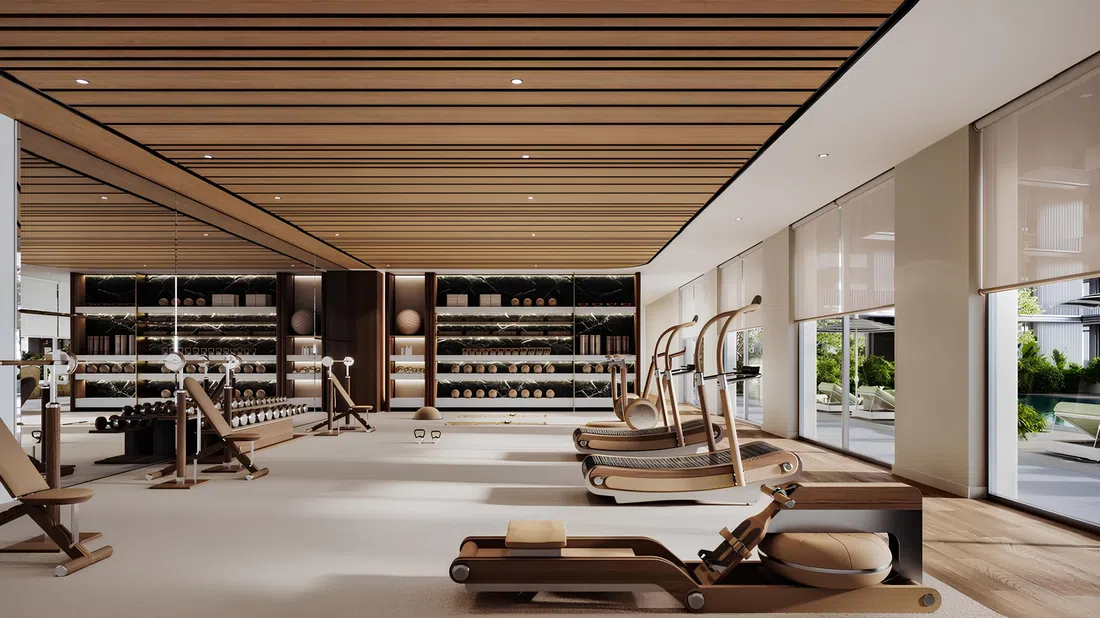 Muwaileh Commercial'deki Palace Residences - Al Mamsha: ahşap dokular — 7. fotoğraf