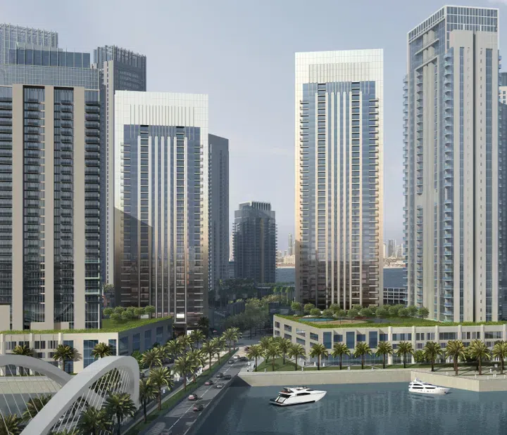 Creek Gate in Dubai Creek Harbour: landscaped gardens — image 2